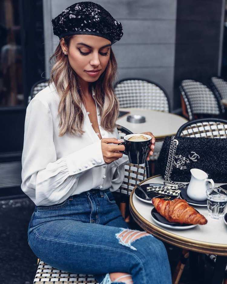 Мода Парижа Франции стиль Парижский Шик