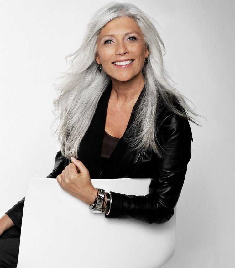 Дафна Хикс Grey hair