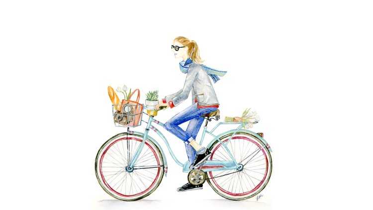 Женский велосипед hbcjdfysq