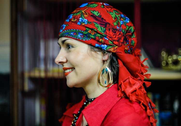 Цыганский платок