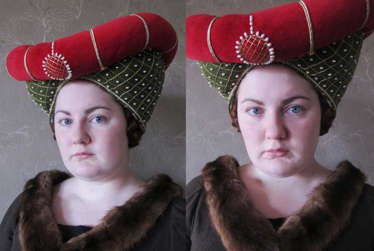 Средневековые зимние головные уборы