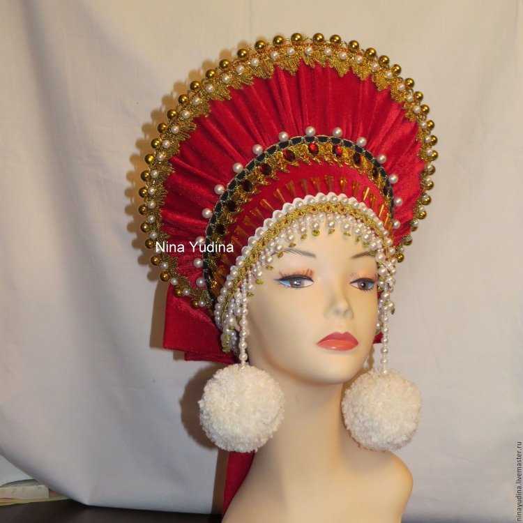 Стилизованный русский головной убор