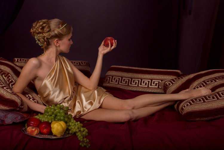 Фотосессия в стиле греческих богинь