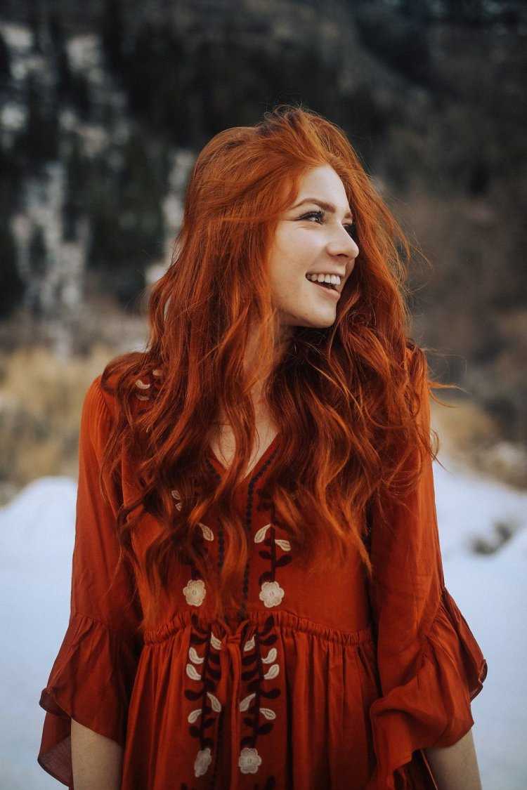 Рыжеволосая Катрин кюн