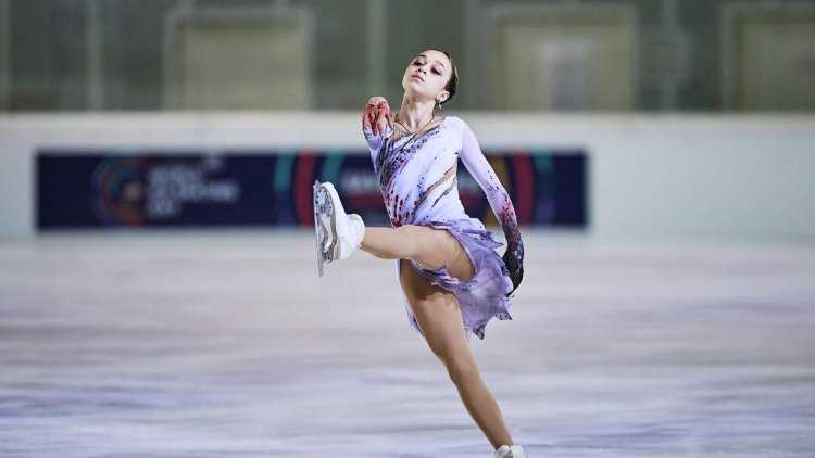 Грузинская фигуристка Инга Гургенидзе