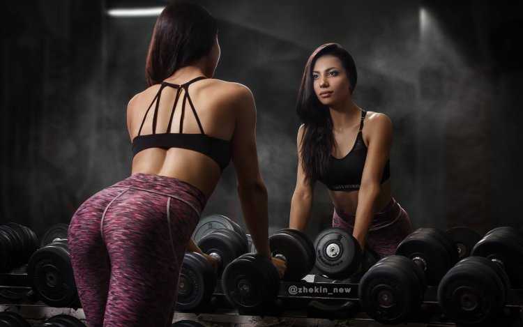 Горячие спортивные девушки