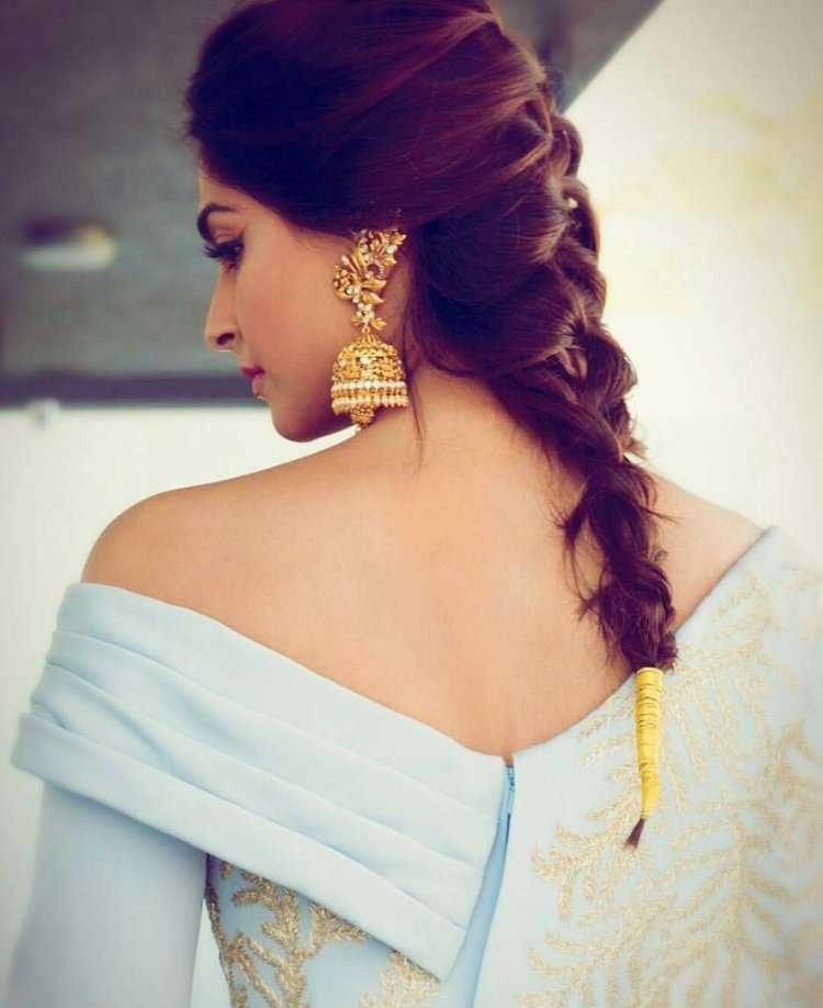 Индийские прически на длинные волосы