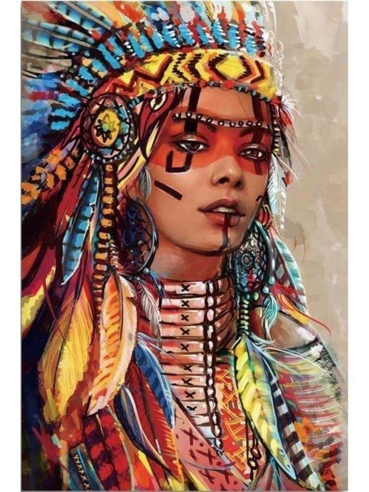 Индейцы картины