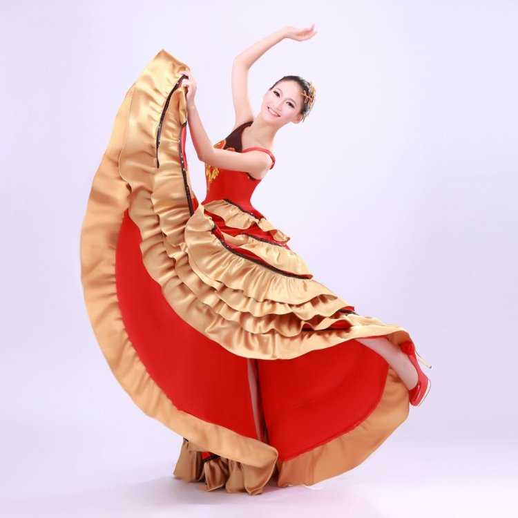 Роскошные платья в испанском стиле