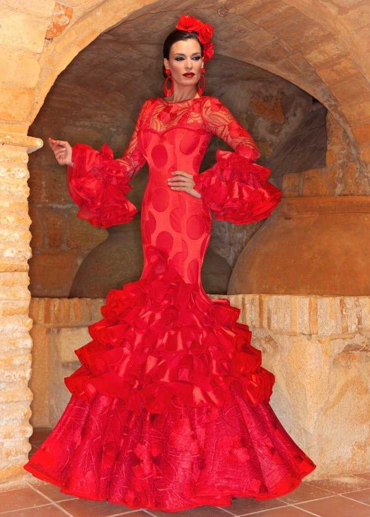 Платья в стиле испанцев