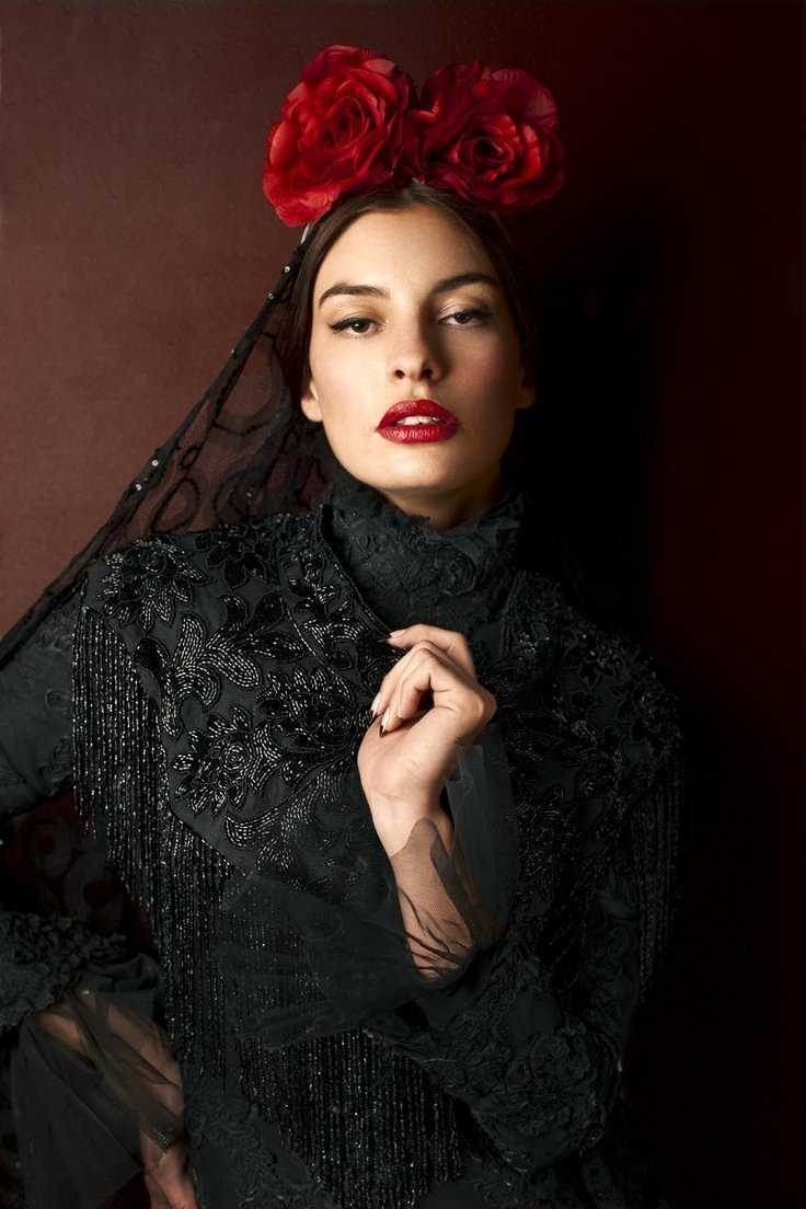 Испанский образ девушки