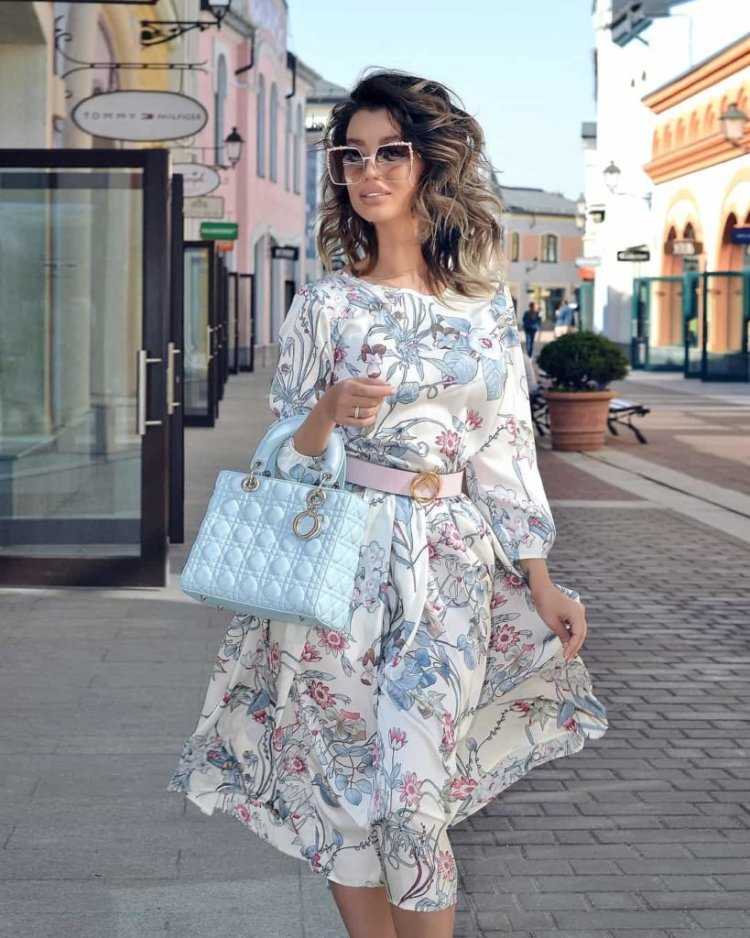 Платье в стиле итальянки