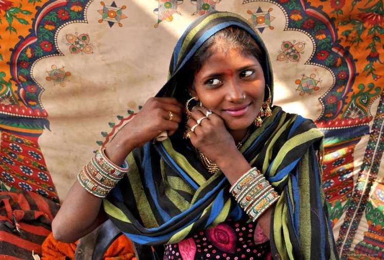 Индийские женщины в жизни