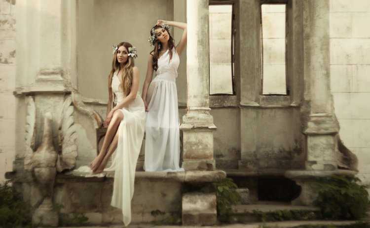 Фотосессия в стиле греческих богинь