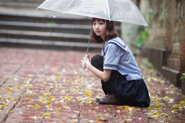 Девочка дождь