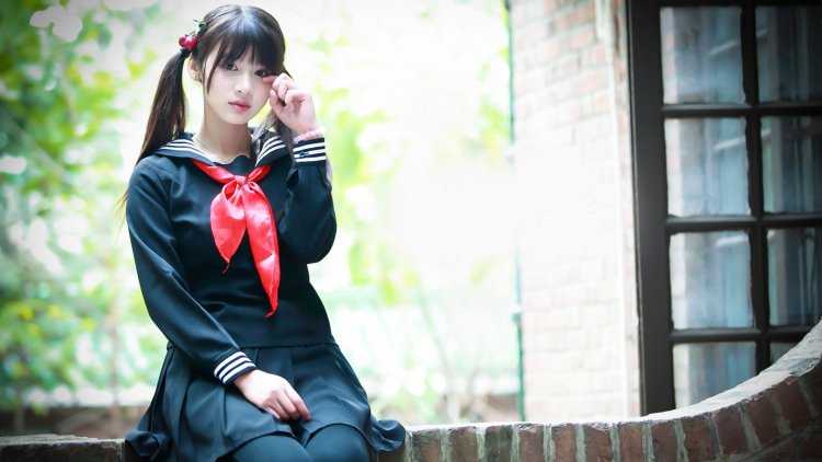 Японки с хвостиками