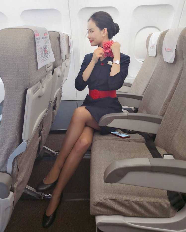 Ebony стюардесса