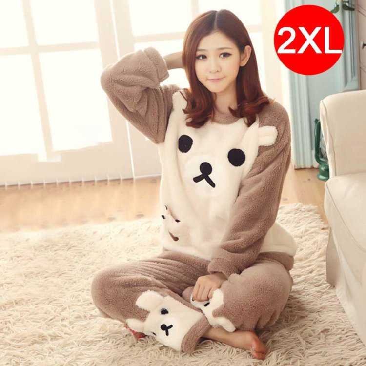 Тёплая пижама для девушек