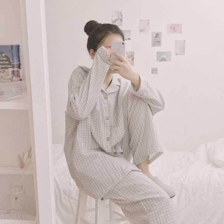 Девушка в пижамке Эстетика