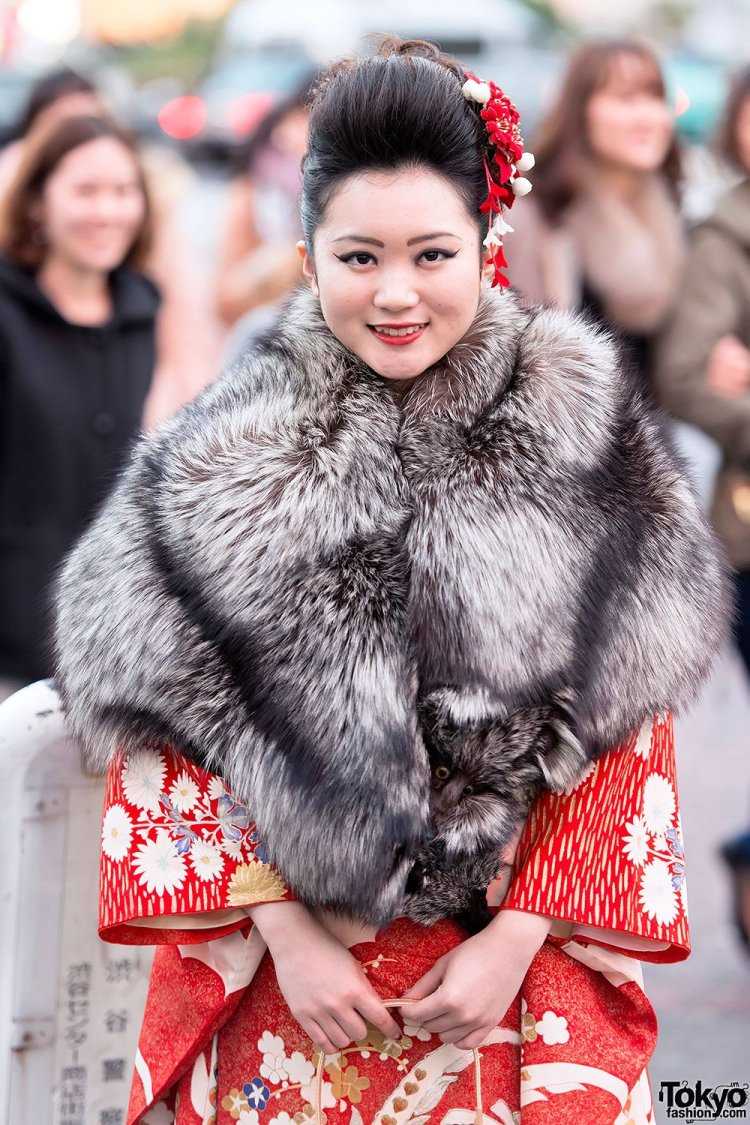 Японская шуба