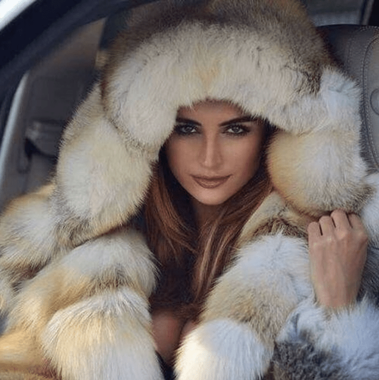 Анна Гуричева fur Coat