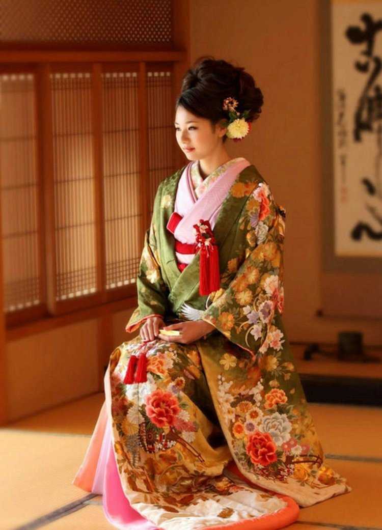 Кимоно гейши юката