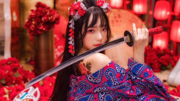 Обои девушки азиатки