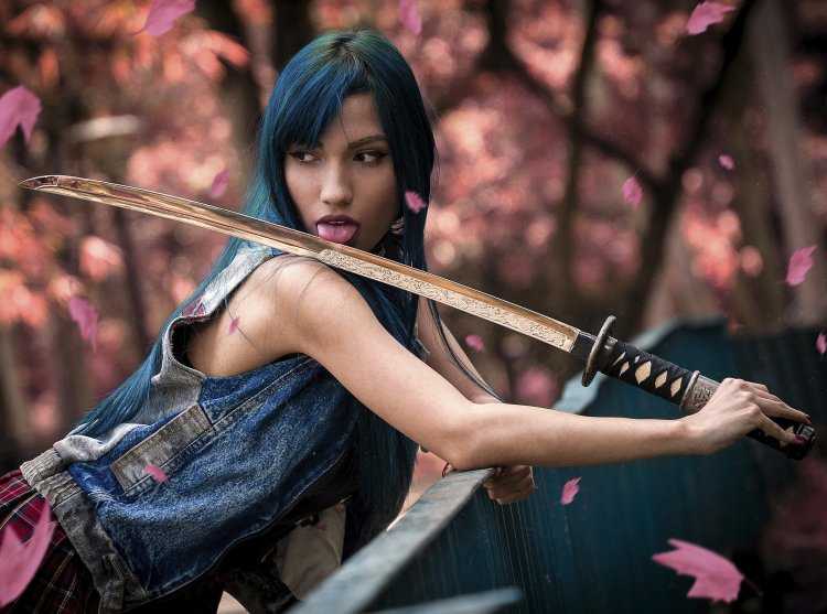 Японка Самурай