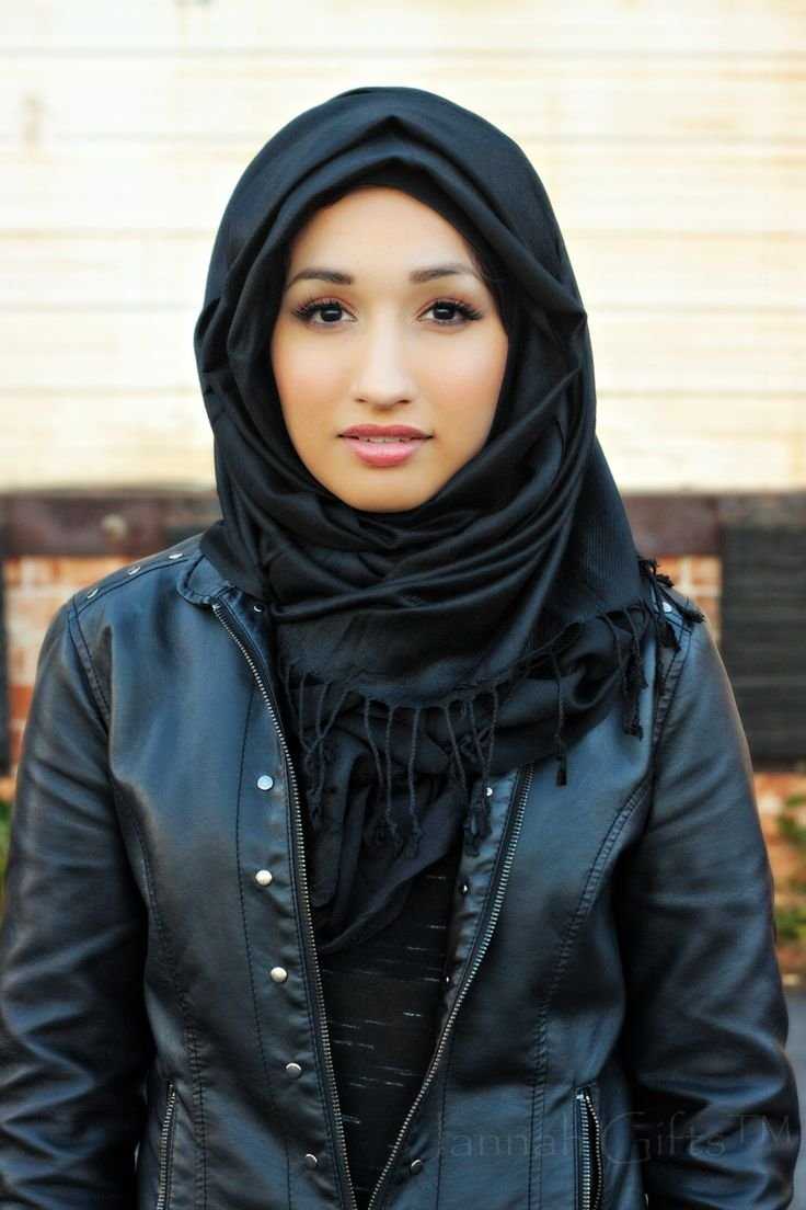 Кожаный хиджаб стиль