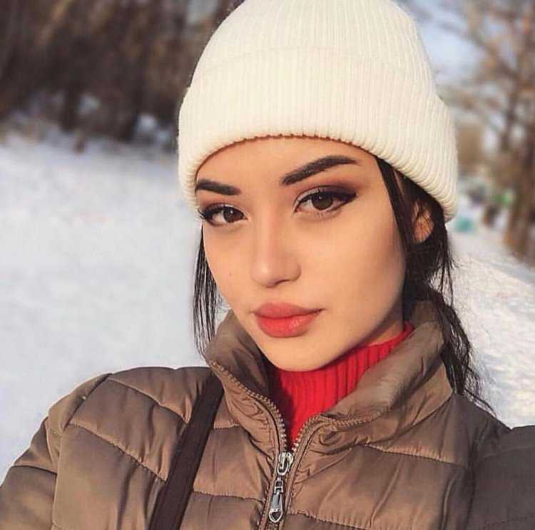 Казашка зимой