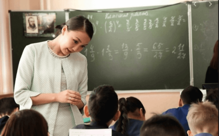 Казашка учитель12