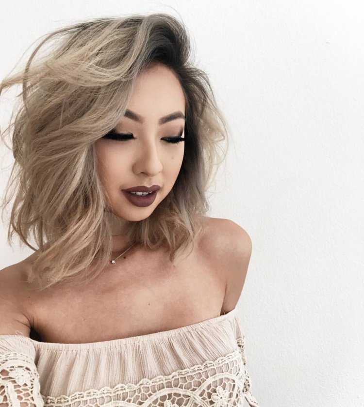 Азиатки со светлыми волосами