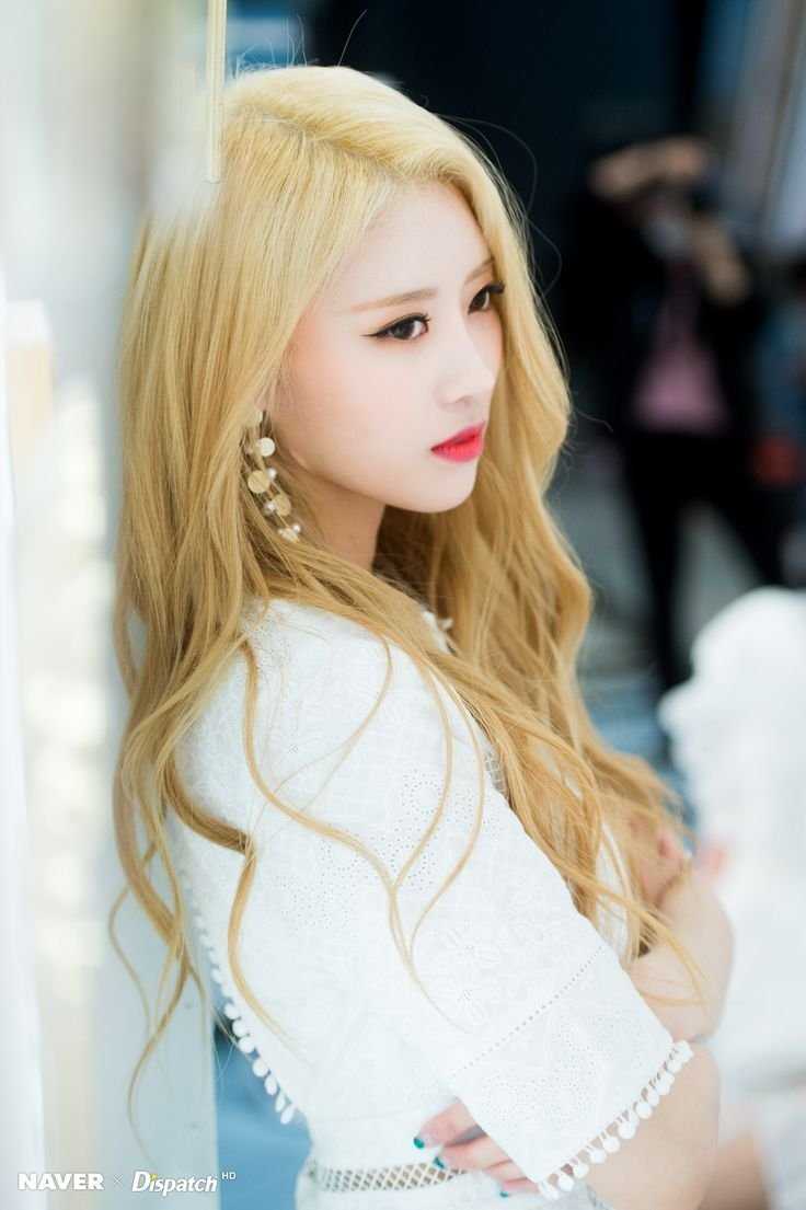 Корейский айдол блонд