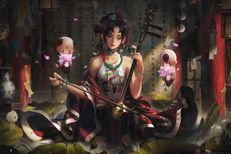 Фэнтези музыкальные инструменты