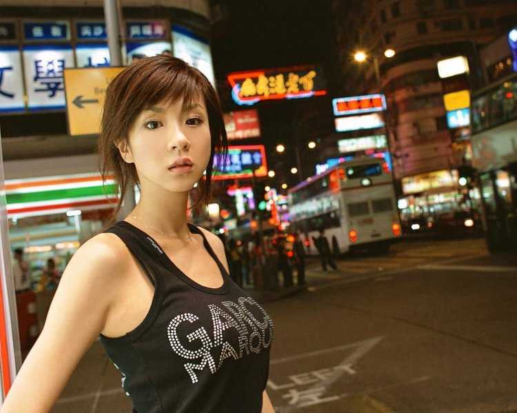 Гонконг улицы девушки