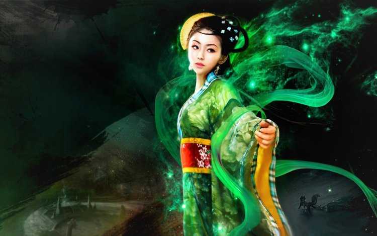 Японские девушки фэнтези