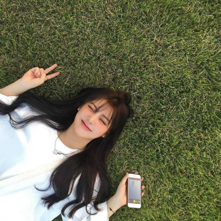 Милые кореянки на природе