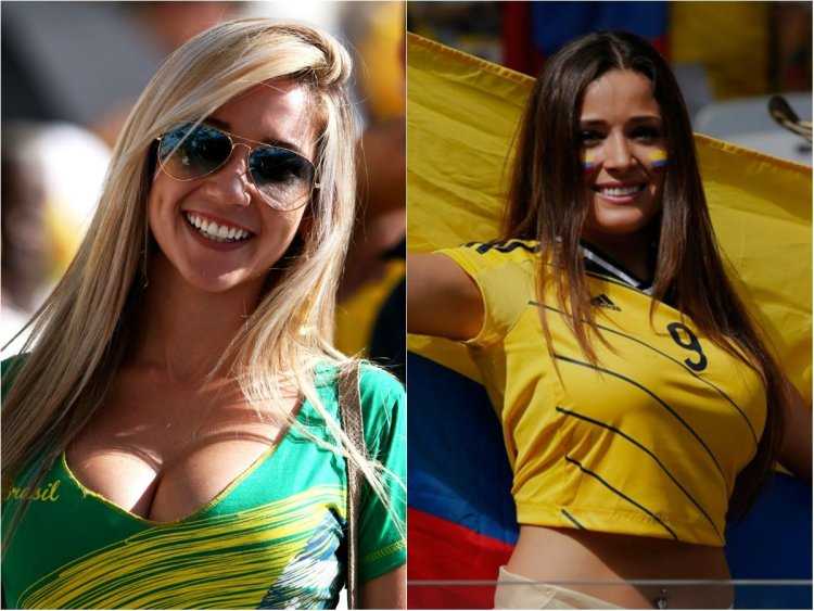 Аргентинские болельщицы ЧМ 2014