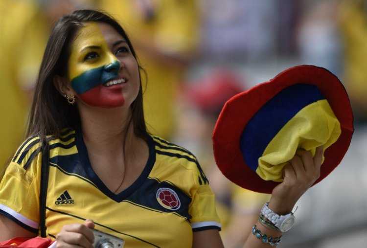 Болельщицы ЧМ Колумбия