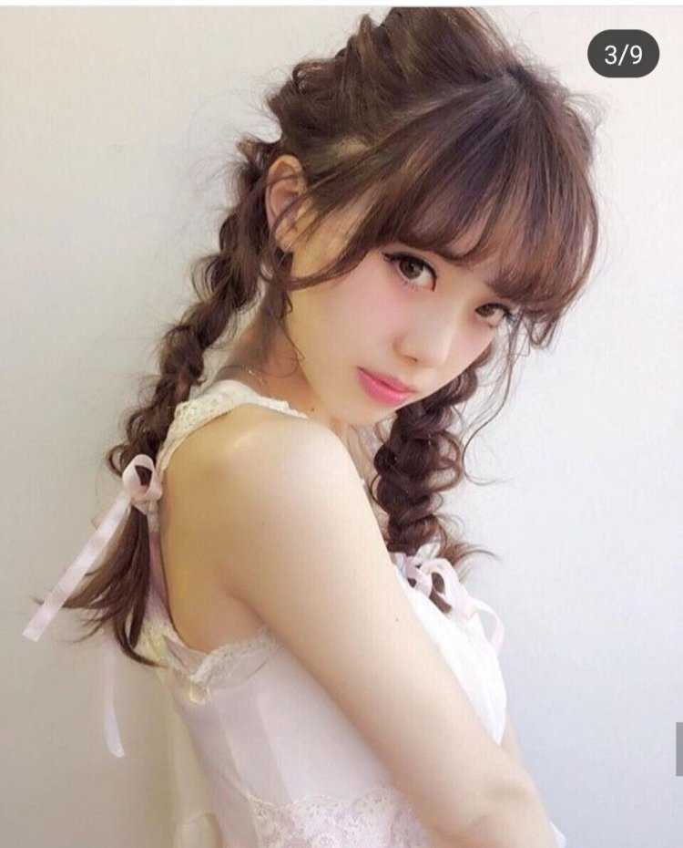 Японские прически на длинные волосы