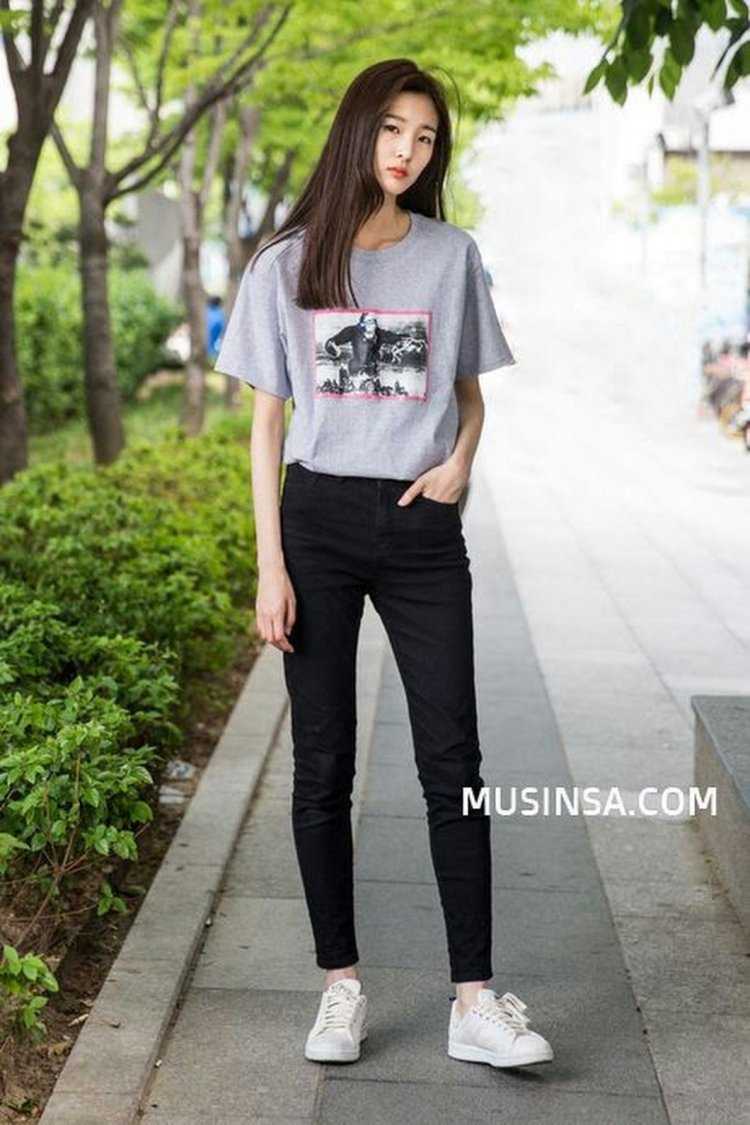 Корейский стиль одежды для девушек