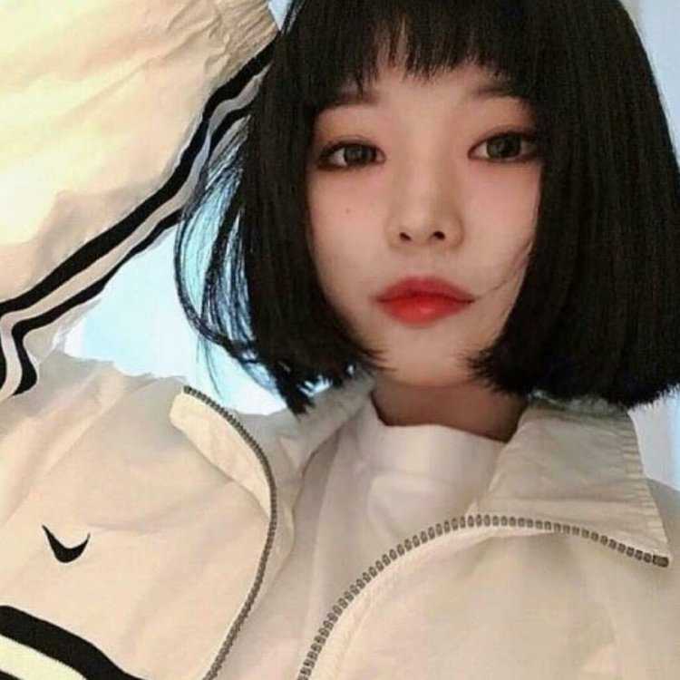 Кореянки Ольджан с каре