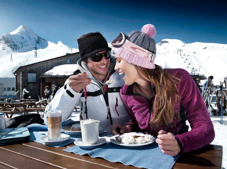 Фотосессия на горнолыжном курорте