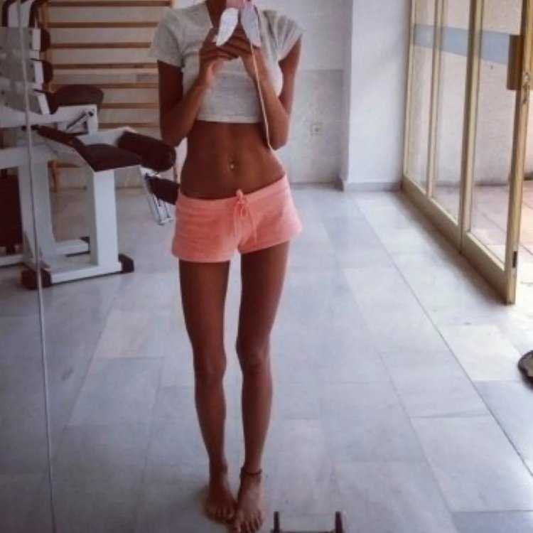 Стройные девушки в джинса