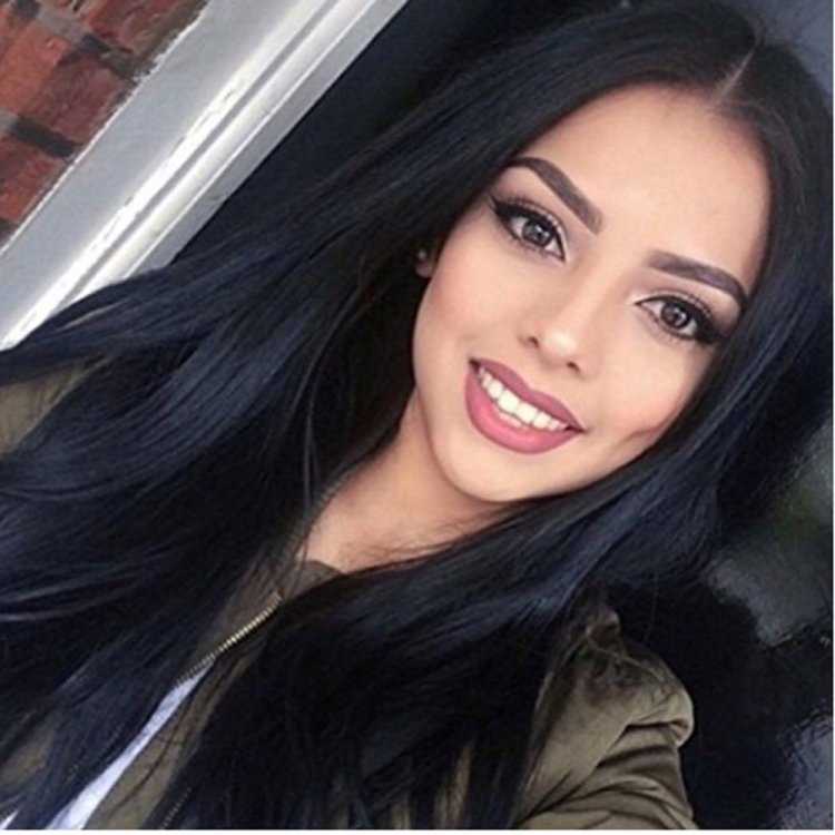 Красивые девушки с черными волосами