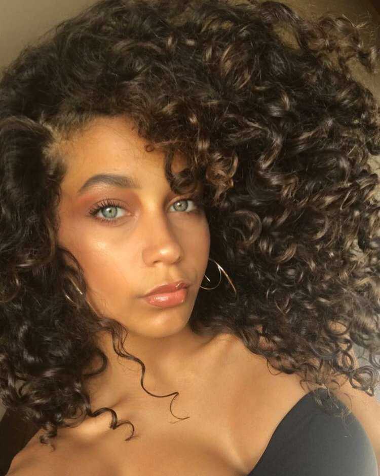 Кучерявые брюнетки