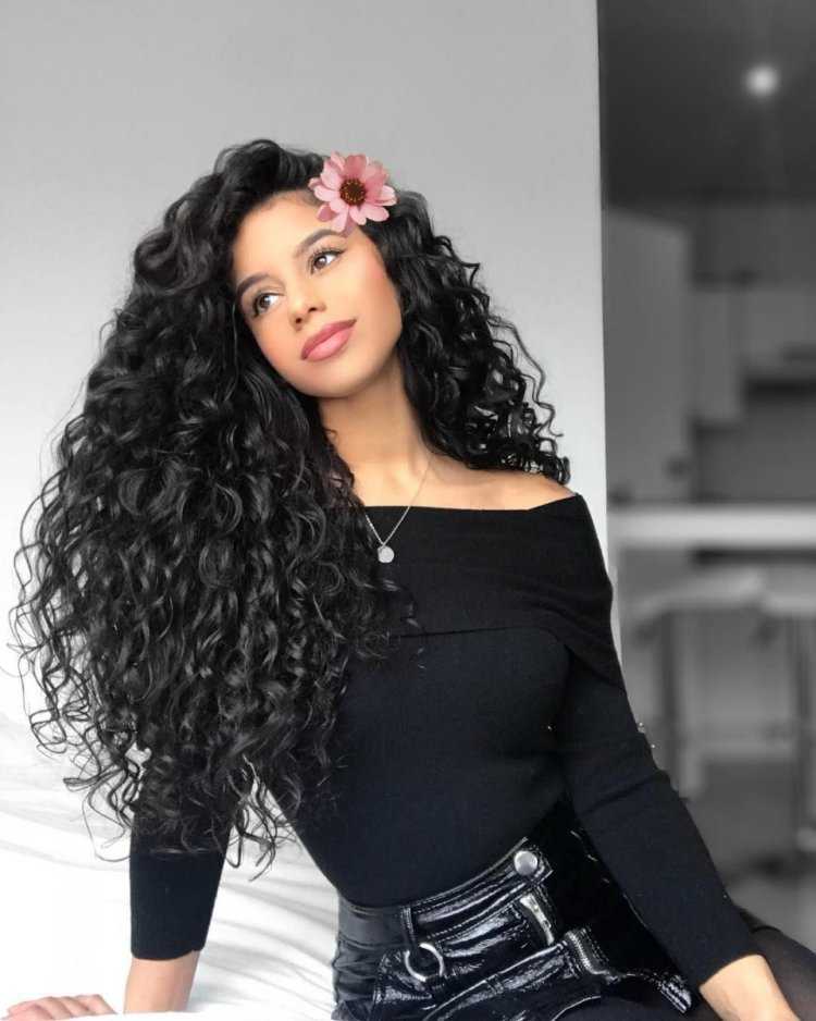 Афро кудри темные