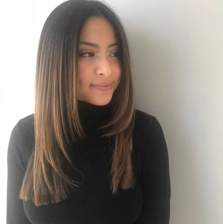 Стрижка ниже плеч