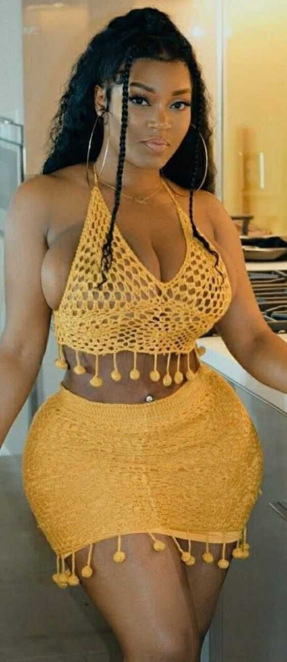 Африканские девушки с пышными формами