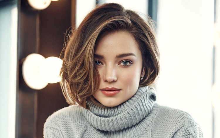 Миранда Керр каре стрижка